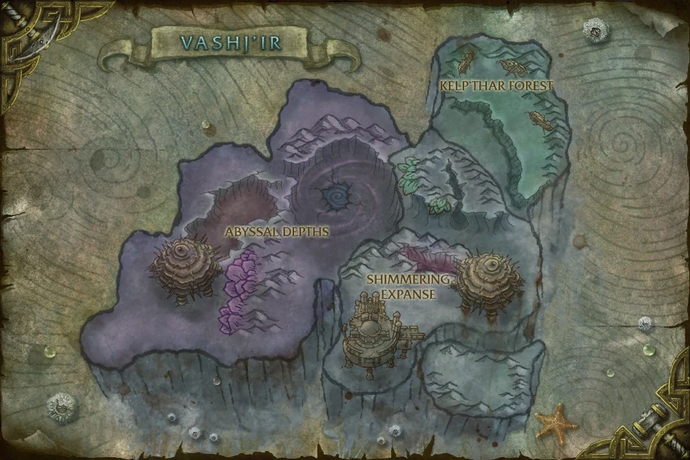 Map of Vashj'ir